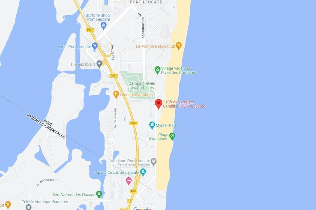 Port Leucate : Superbe Appartement Pleine Vue Mer Екстер'єр фото